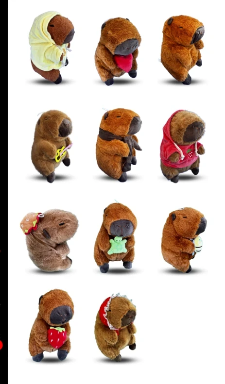 Pelúcia Capivara - Pelúcias | Prêmios Toy Box para máquinas