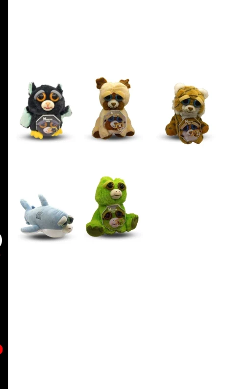 Monster Pets - Pelúcias | Prêmios Toy Box para máquinas